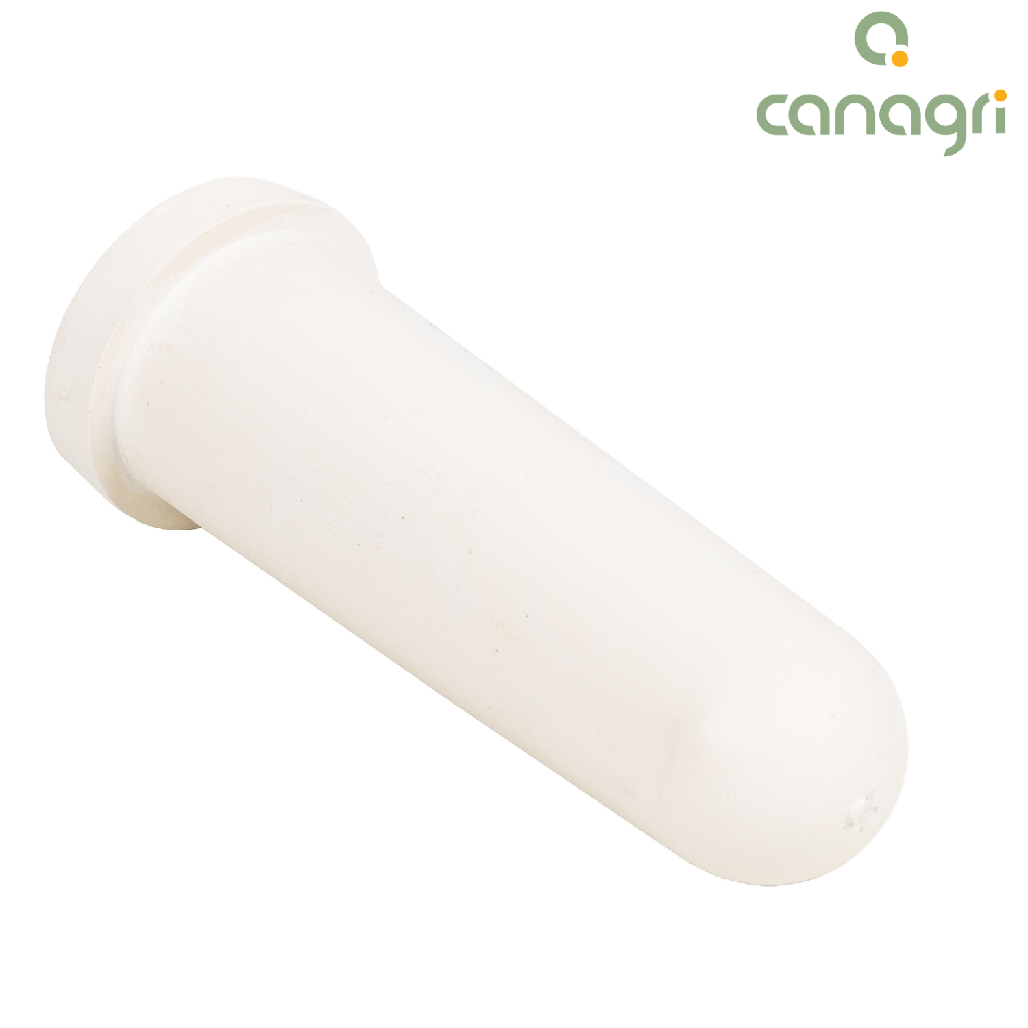 Smoczek gumowy do wiadra do pojenia cieląt, 100 mm, biały, Canagri