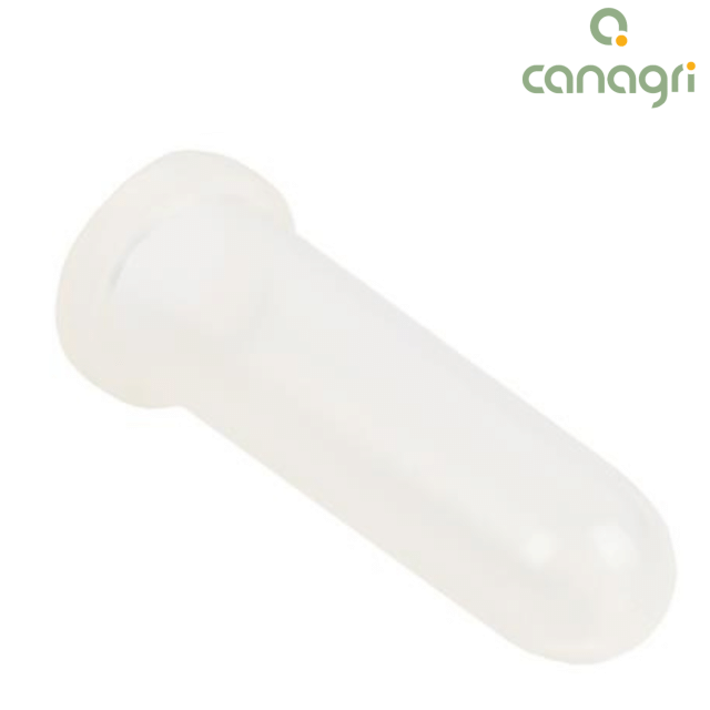 Smoczek silikonowy do wiadra do pojenia cieląt, 100 mm, transparentny, Canagri