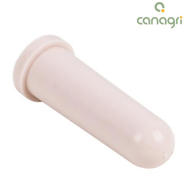 Smoczek silikonowy do wiadra do pojenia cieląt, 100 mm, cielisty, Canagri