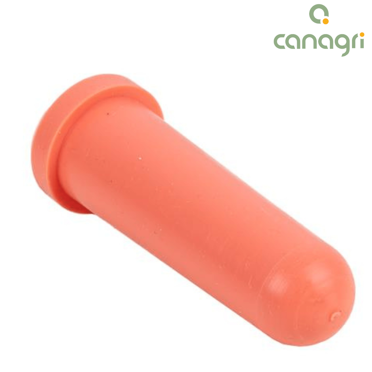 Smoczek silikonowy do wiadra do pojenia cieląt, 100 mm, czerwony, Kerbl