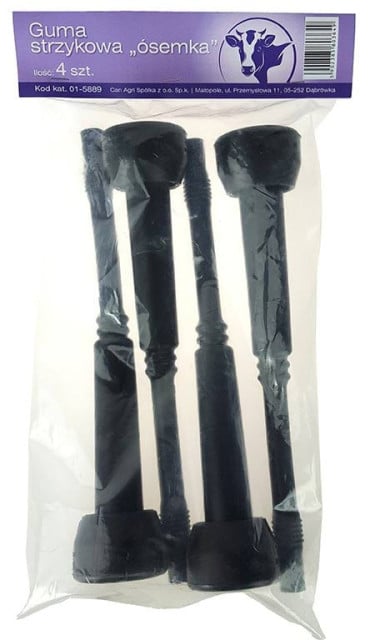 Guma strzykowa Ósemka, 8 mm, 4 szt., Canagri