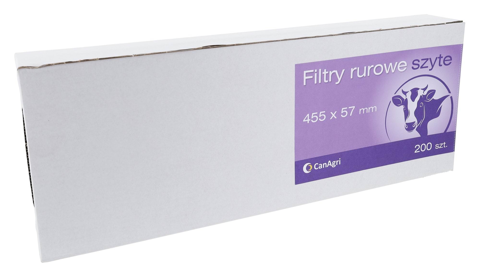 Filtr rurowy do mleka, 455 x 57 mm, 200 szt., Canagri