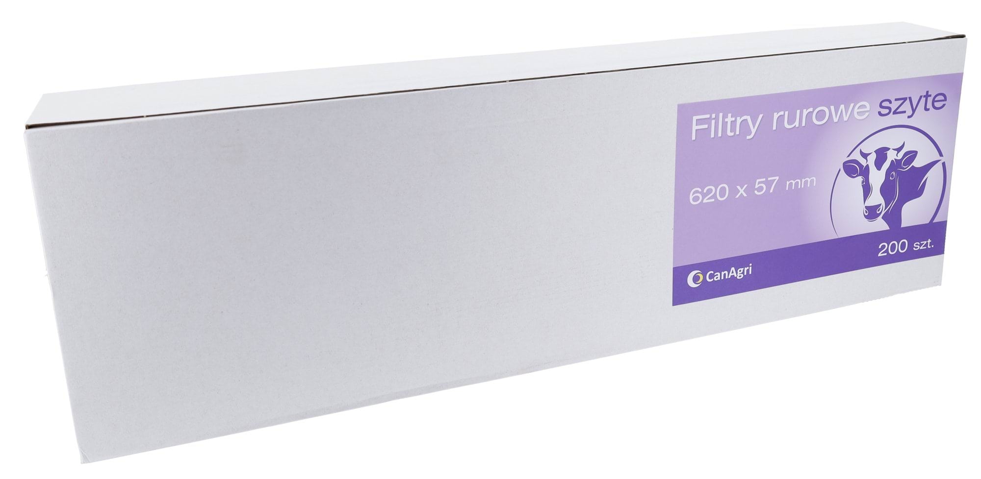 Filtr rurowy do mleka, 620 x 57 mm, 200 szt., Canagri