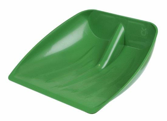 Łopata do zboża i śniegu, z tworzywa, bez listwy aluminiowej, Kerbl