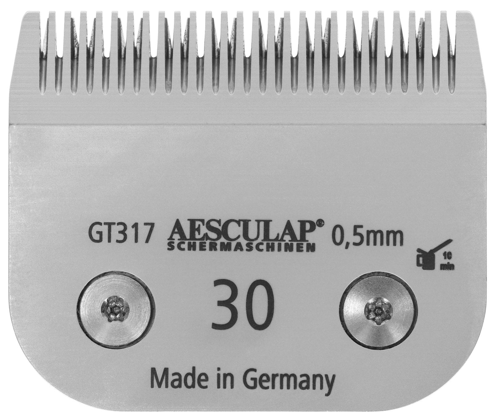 Ostrze do maszynki do strzyżenia, system SnapOn, nr 30, 0,5 mm, Aesculap
