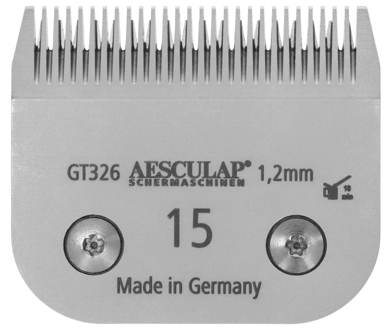 Ostrze do maszynki do strzyżenia, system SnapOn, nr 15, 1,2 mm, Aesculap