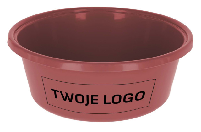 Miska na paszę, 6 l, różowy, logowana, Kerbl