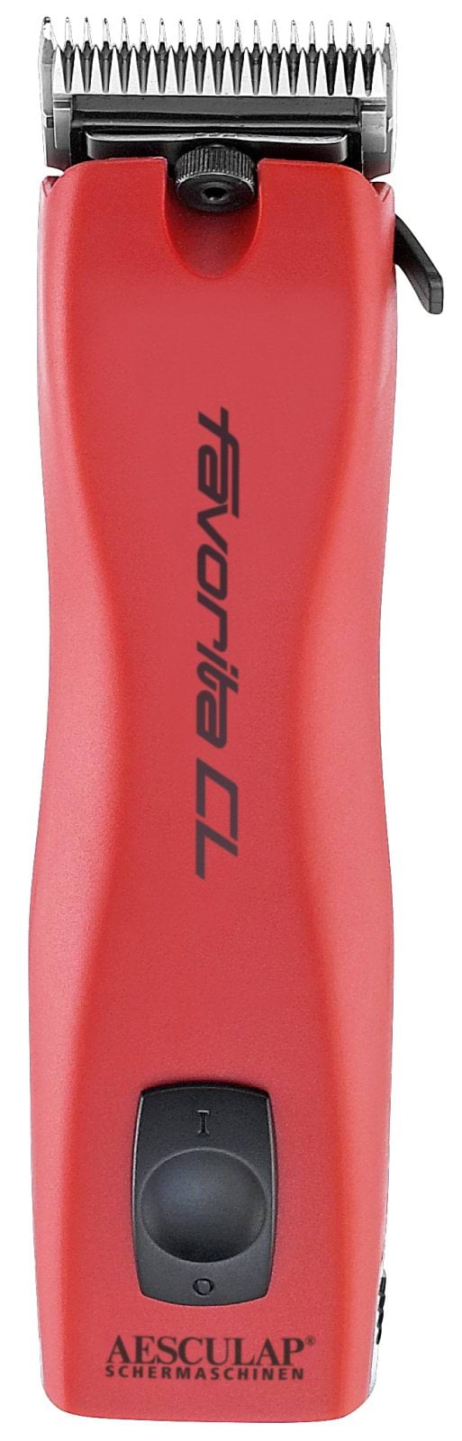 Maszynka do strzyżenia małych zwierząt Favorita CL, akumulatorowa, czerwony, Aesculap
