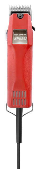 Maszynka do strzyżenia małych zwierząt Favorita Speed, czerwony, Aesculap
