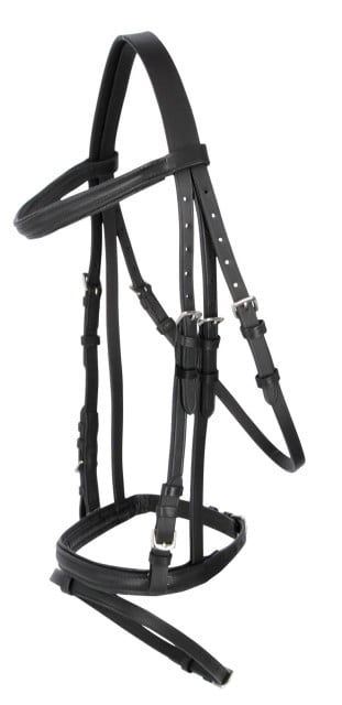 Ogłowie dla konia Standard, czarny, roz. Pony, Covalliero