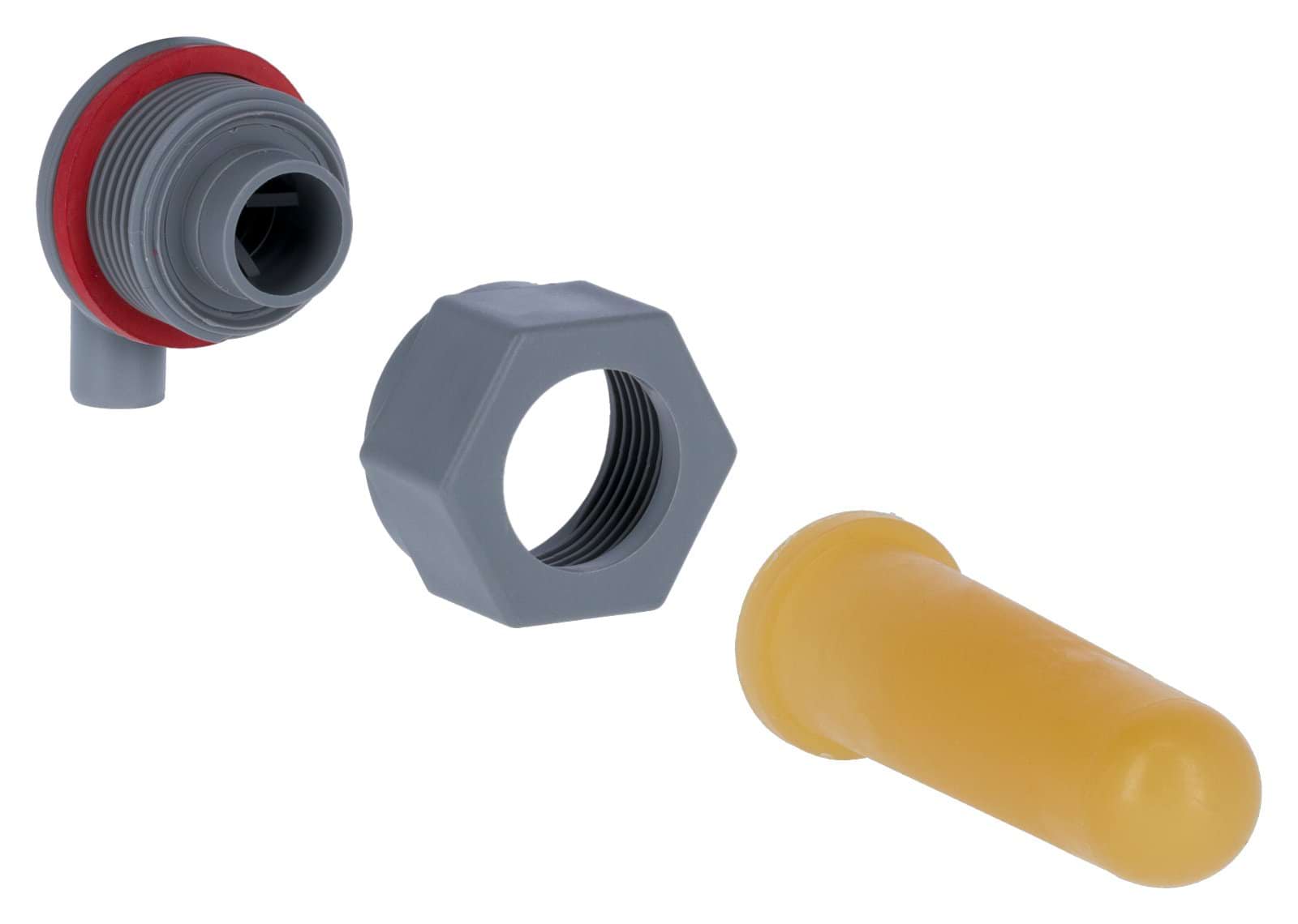 Zawór do wiadra do pojenia cieląt ze smoczkiem lateksowym, Kerbl