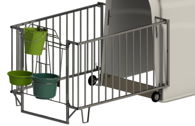 Wygrodzenie lekkie do budki Premium Plus oraz Master Plus, Kerbl