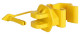 Izolator ogrodzeniowy Pinlock T-Post, żółty, Kerbl