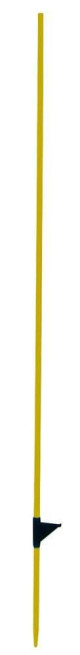 Palik ogrodzeniowy owalny z włókna szklanego, 110 cm, żółty, 10 szt., Kerbl