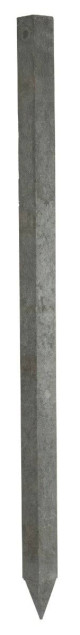 Palik ogrodzeniowy recyklingowy, 200 cm x 90 x 90 mm, Kerbl
