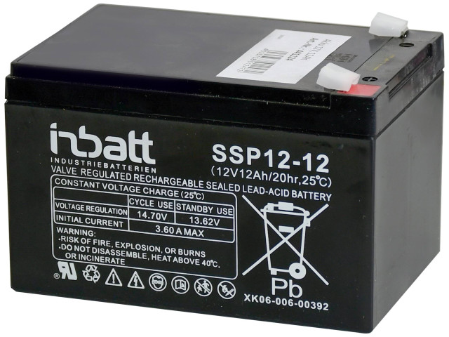 Akumulator AGM 12 V, 12 Ah, Kerbl