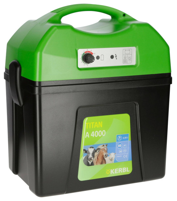 Elektryzator Kerbl TITAN A 4000 do ogrodzeń elektrycznych