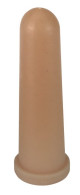 Smoczek lateksowy do wiadra do pojenia cieląt, 100 mm, beżowy, 5 szt., Kerbl