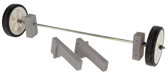 Zestaw modernizacyjny kół do kurnika 81713, Kerbl