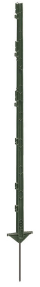 Palik ogrodzeniowy z polipropylenu PROFI, 125 cm, oliwkowy, podw. stopka, Kerbl