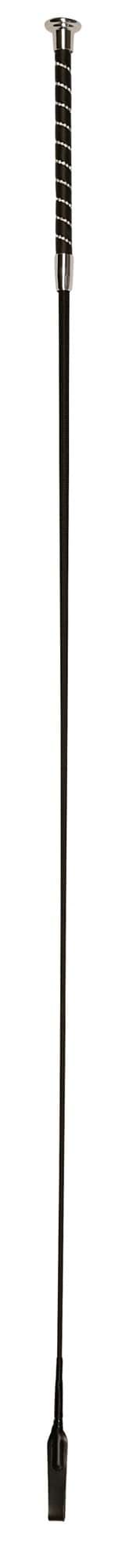 Bat ujeżdżeniowy, z kryształkami, czarny, 110 cm, Covalliero