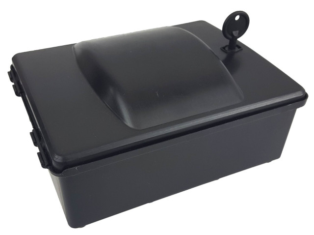 Stacja deratyzacyjna RoBait CURVE na myszy i szczury, 18 x 10 x 22,5 cm