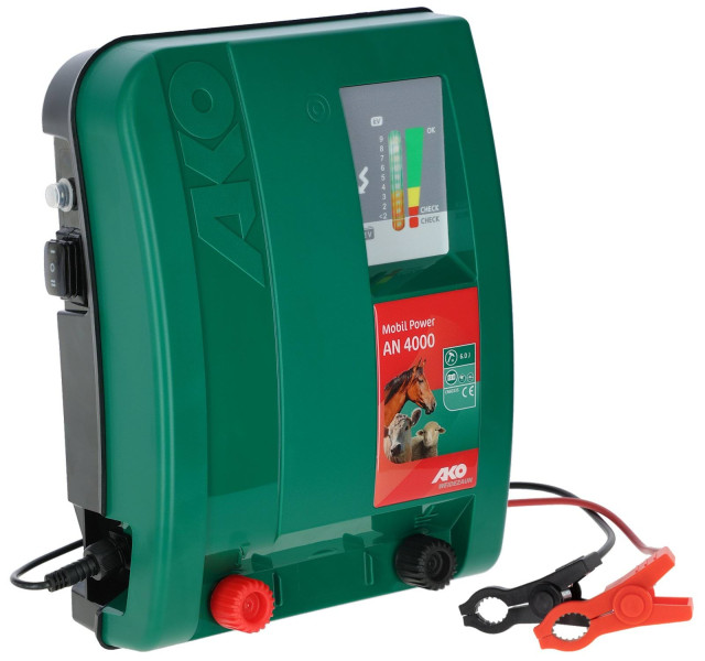 Elektryzator bateryjny Mobil Power AN 4000, dla dzików, bydła, owiec i kóz, 5.5 J, AKO