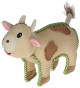 Zabawka dla psa, krowa Muuhli, z piszczałką, 29 cm, szaro/turkusowa, Kerbl