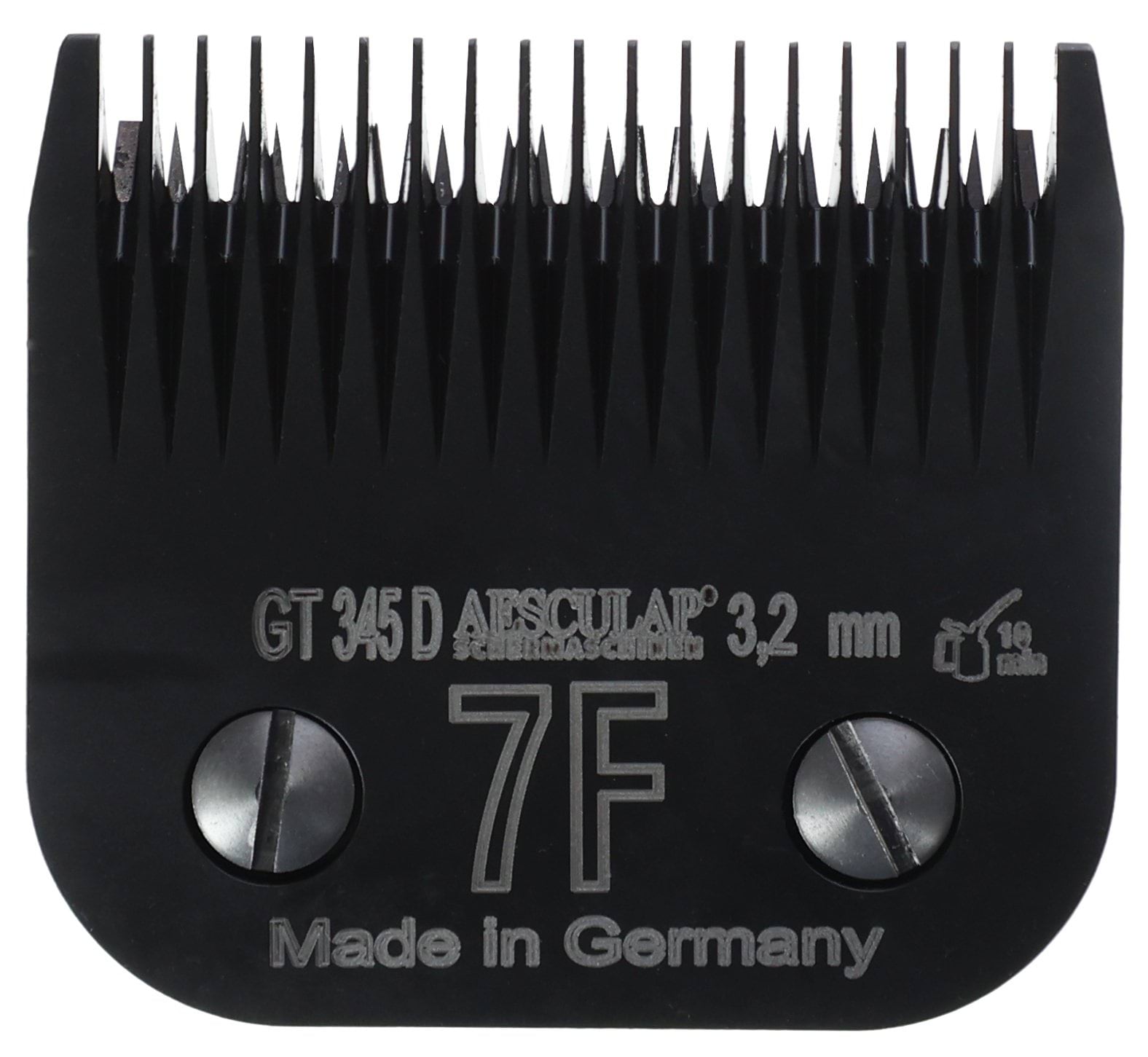 Ostrze do maszynki do strzyżenia, DLC, system SnapOn, nr 4F, 9,5 mm, Aesculap