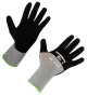 Rękawice SG A187 z powłoką nitrylową, szaro- czarne, rozm. 9, Kerbl