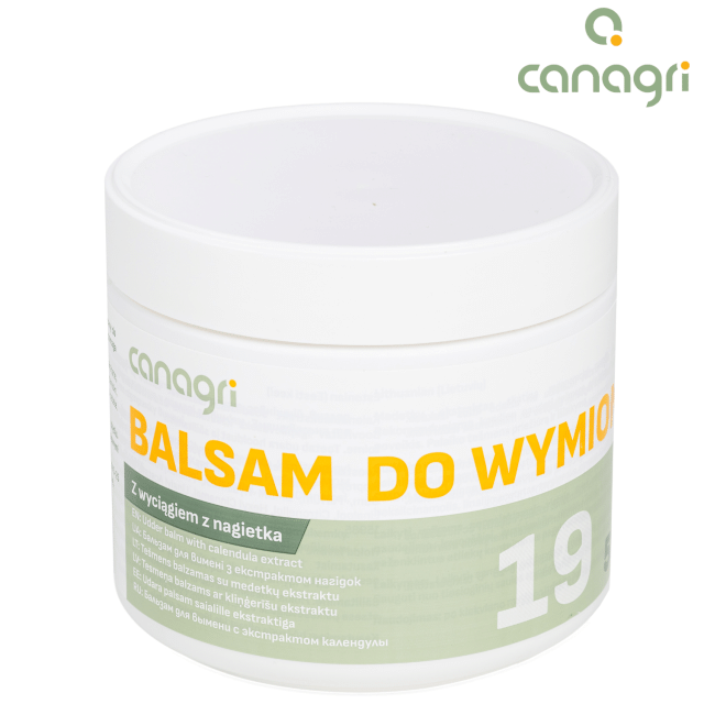 Balsam do wymion z wyciągiem z nagietka ”19” , 500 ml, Canagri