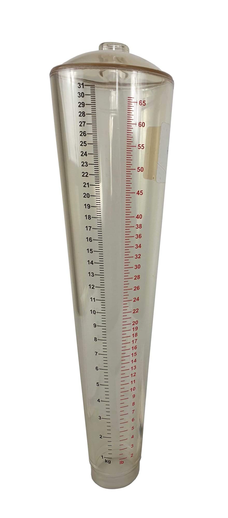 Kolba - bez gumowego korka do mlekometru Waikato