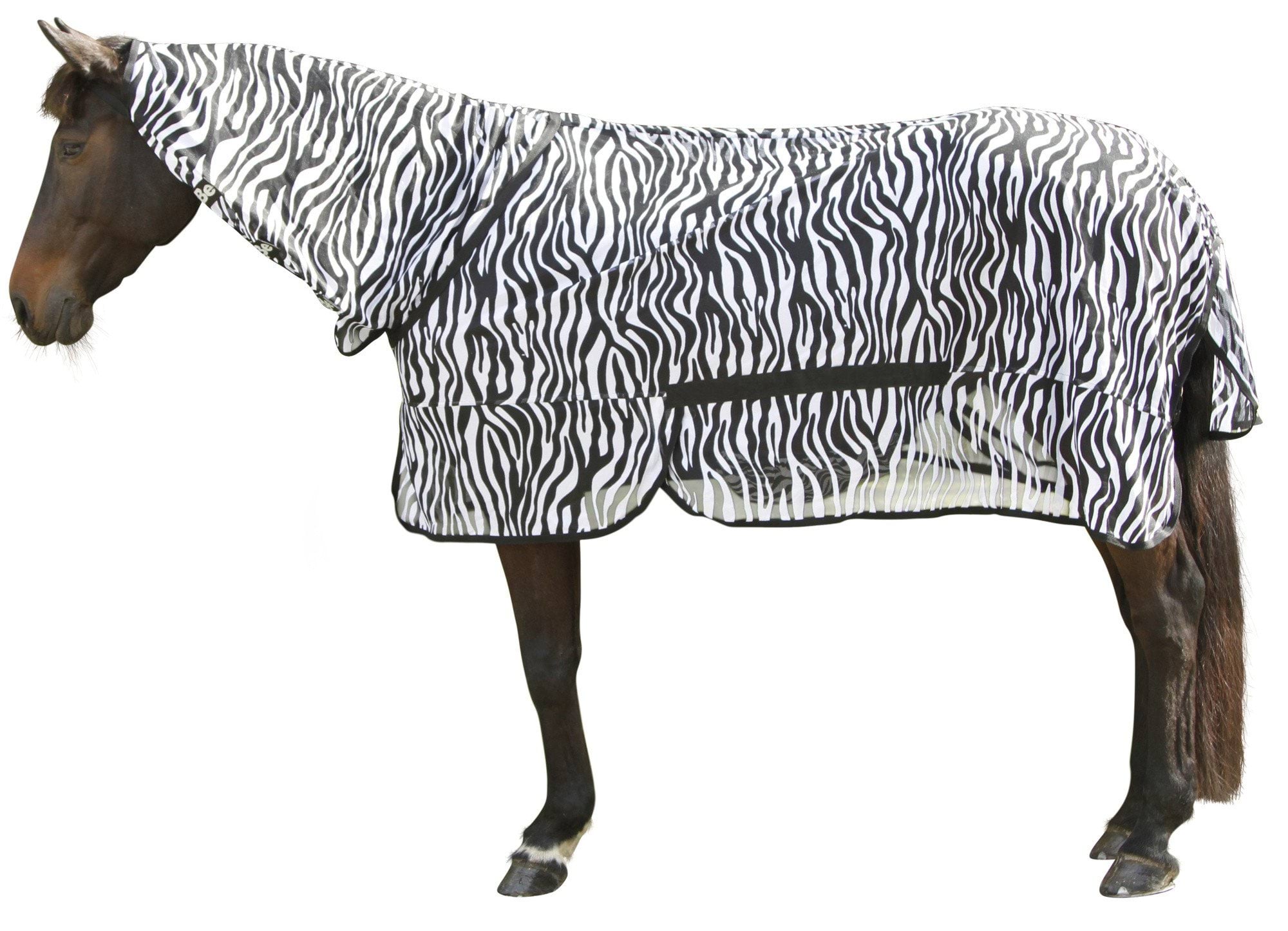 Derka przeciwowadowa dla konia RugBe Zebra, 135 cm, Covalliero