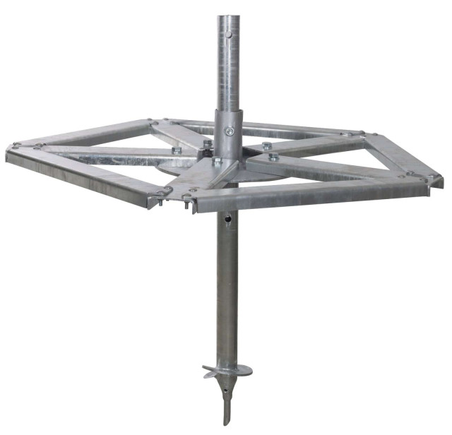 Zestaw terenowy mocujący czochradło Maxi do gruntu, Kerbl