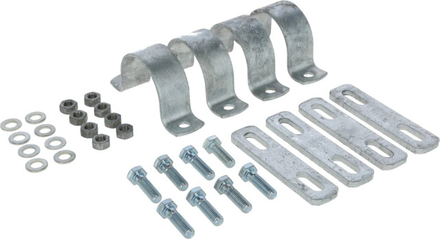 Zestaw montażowy 2 1/2" do płytowego czochradła dla bydła 90 cm x 30 cm, Kerbl