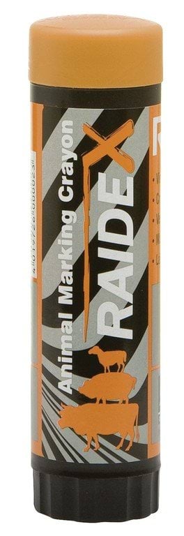 Kredka do znakowania zwierząt Raidex, 60 g, pomarańczowa, Kerbl