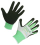 Rękawice bezszwowe ThinkGreen Allround, zielono-białe, Kerbl