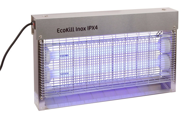 Lampa owadobójcza EcoKill Inox, IPX4, 2 X 15 W, Kerbl