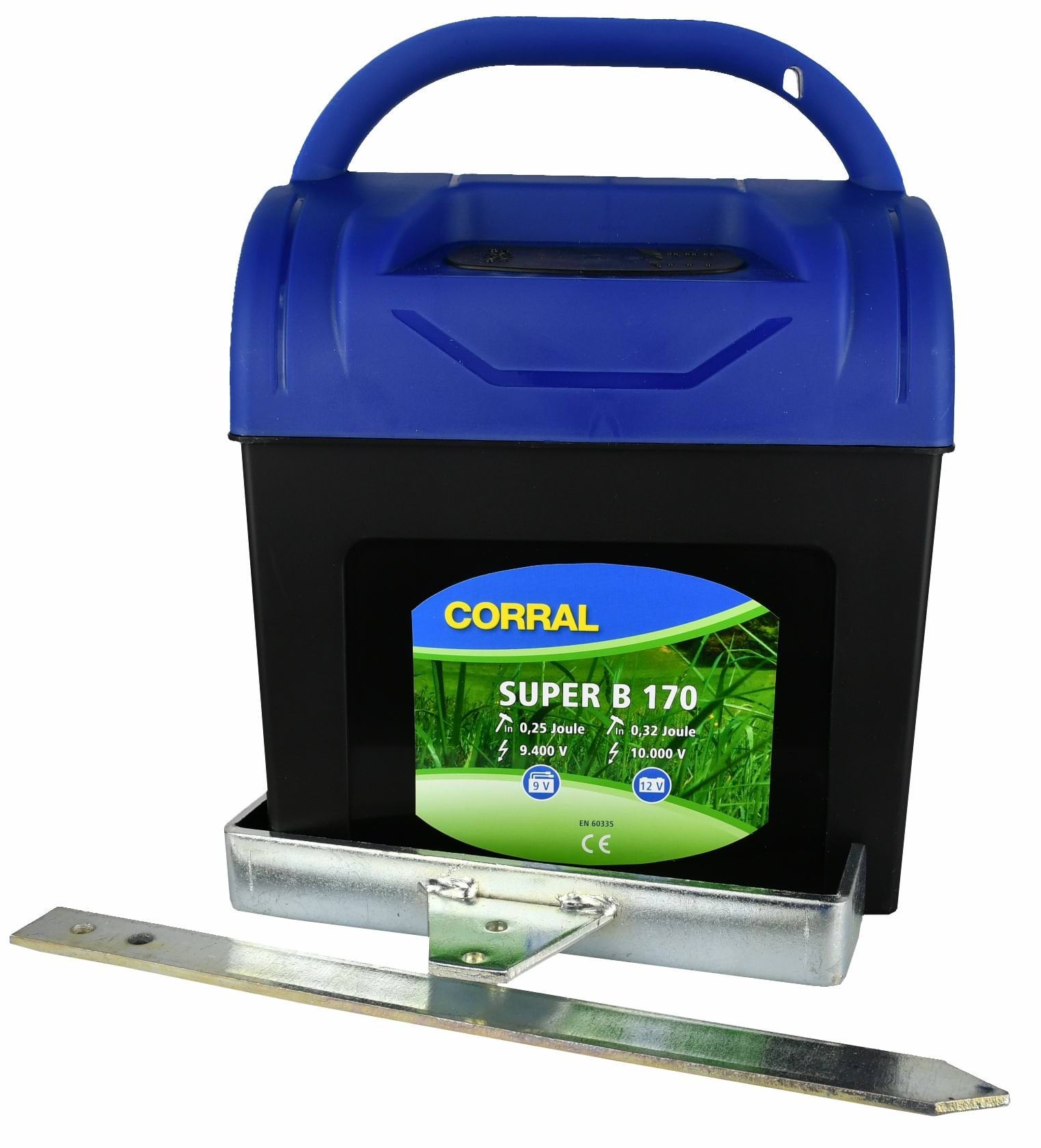 Elektryzator bateryjny Corral B 170, dla koni, bydła i małych zwierząt, 0,25 J
