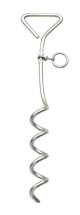 Spiralny palik do mocowania linki dla psa, 40 cm x 8 mm, Kerbl