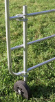 Stabilizator z kołem Ø 200 mm do bramy pastwiskowej, Kerbl