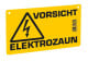 Tabliczka ostrzegawcza – Ostrożnie, ogrodzenie elektryczne!, Kerbl