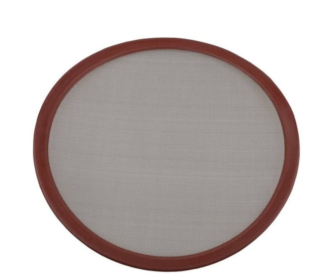 Wkład gęsty cedzidła aluminiowego dużego, chromoniklowy (OH18N9), oczko siatki 0,63mm