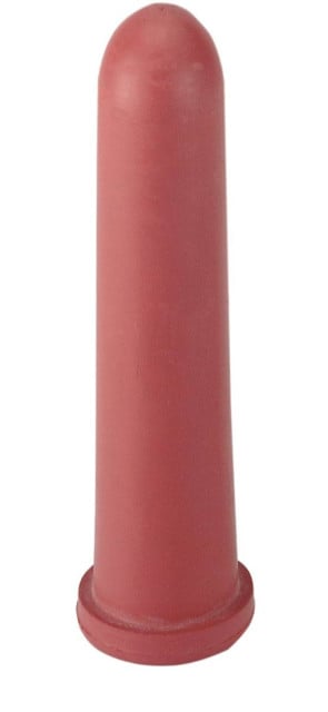 Smoczek gumowy do wiadra do pojenia cieląt, 120 mm, czerwony, Canagri