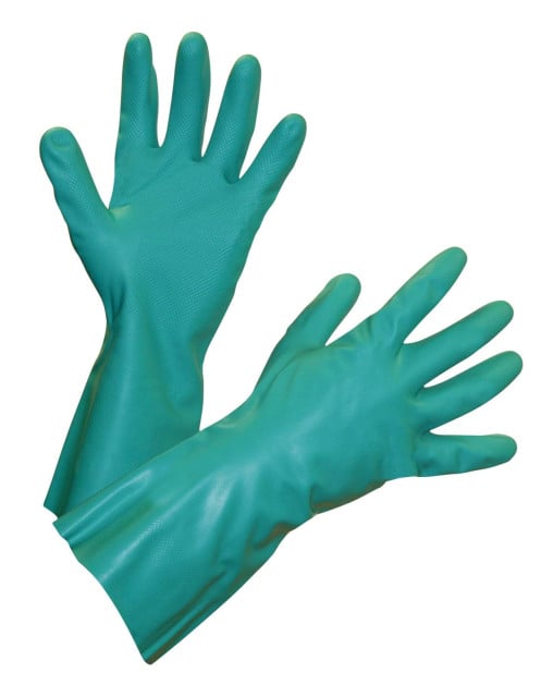 Rękawice chemioodporne VINEX, zielone, Kerbl