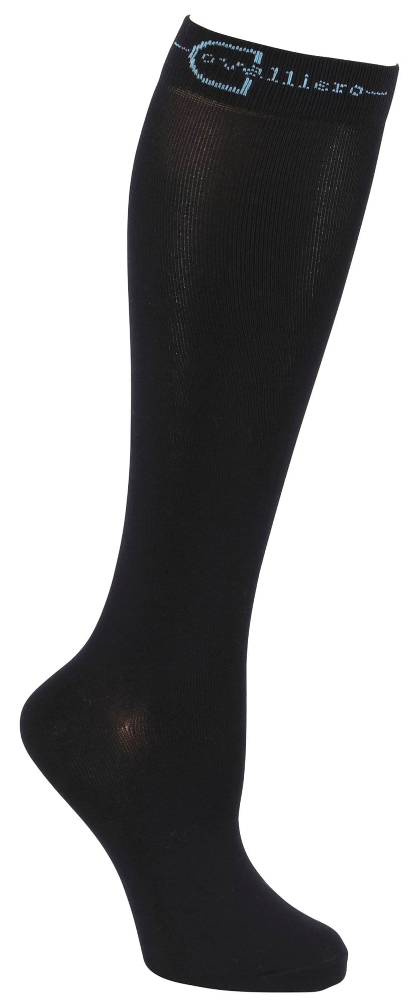 Podkolanówki jeździeckie Grado, granatowy, roz. 34-36, Covalliero