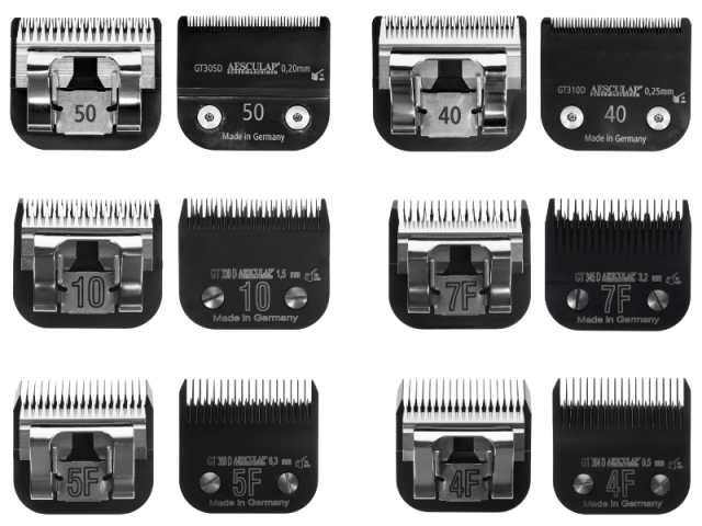 Ostrze do maszynki do strzyżenia, DLC, system SnapOn, Aesculap