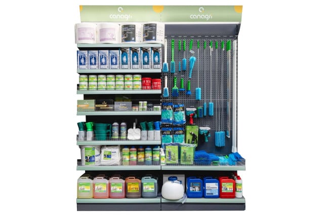 Zatowarowanie modułu, higiena doju, 2 m