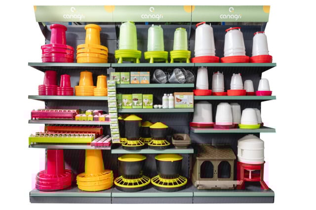 Zatowarowanie modułu, hodowla drobiu, 3 m