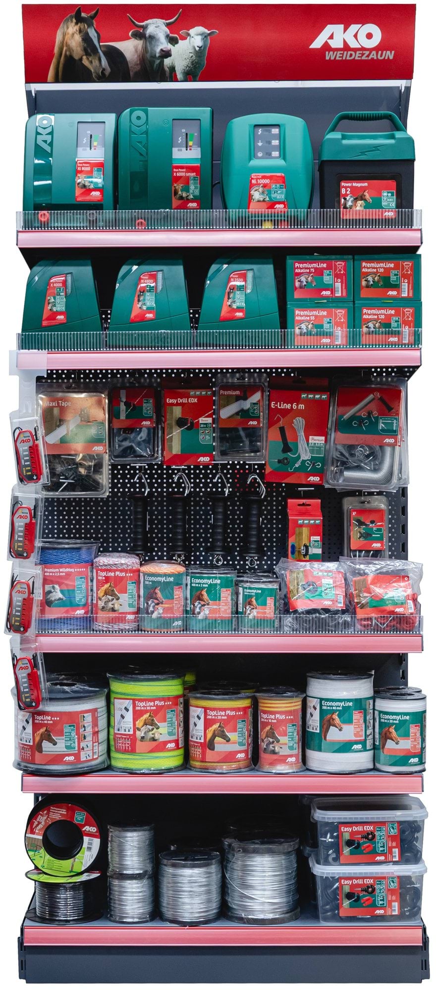 Zatowarowanie modułu, AKO, 1 m